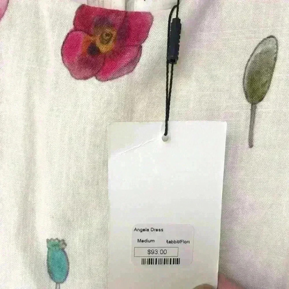 Anthropologie NWT Pepaloves Floral Dress M - Picture 5 of 7